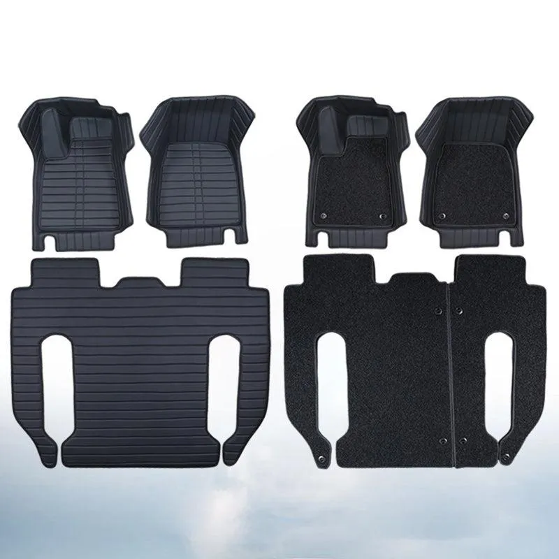 TAPTES® Fully Covered Leather Floor Mats for Tesla Model S