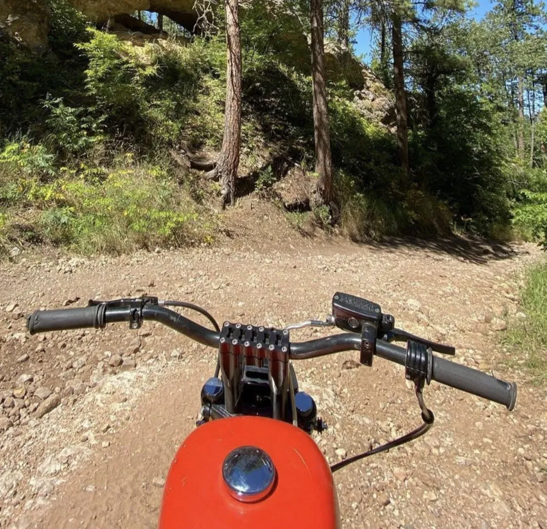 TC Bros. 1" Tracker Low Handlebars - Black
