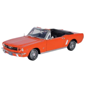 Timeless Legends - 1:18 Scale 1964 1/2 Ford Mustang (Convertible) [Orange]