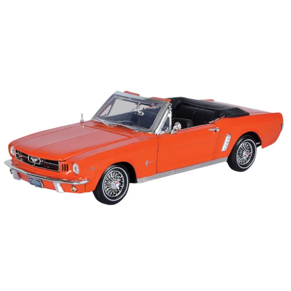 Timeless Legends - 1:18 Scale 1964 1/2 Ford Mustang (Convertible) [Orange]