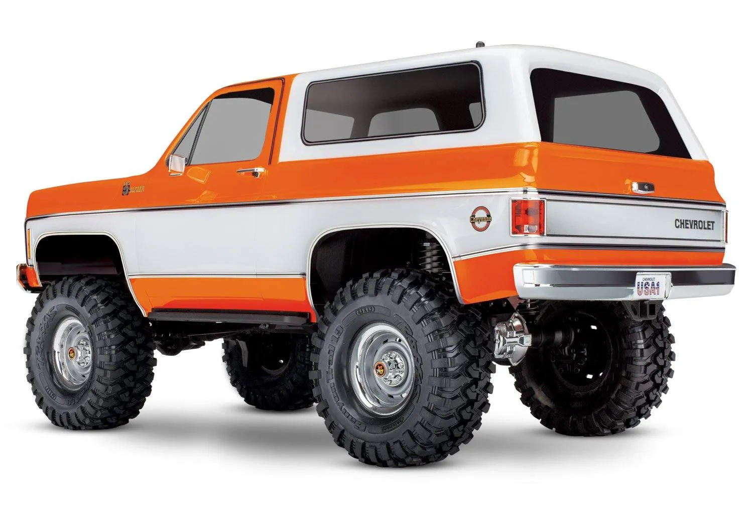 Traxxas Body, Chevrolet Blazer (1969 - 1970) (clear, requires painting) (includes grille, side mirrors, door handles, windshield wipers, decals, window masks) 9112