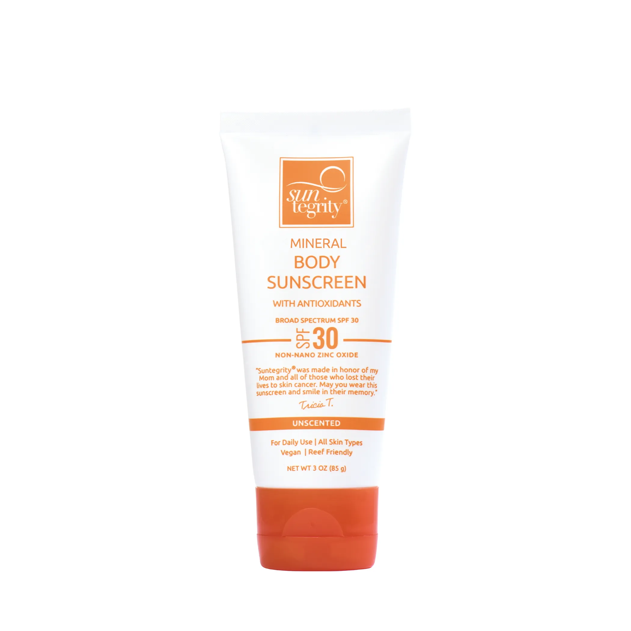 Unscented Mineral Body Sunscreen SPF 30