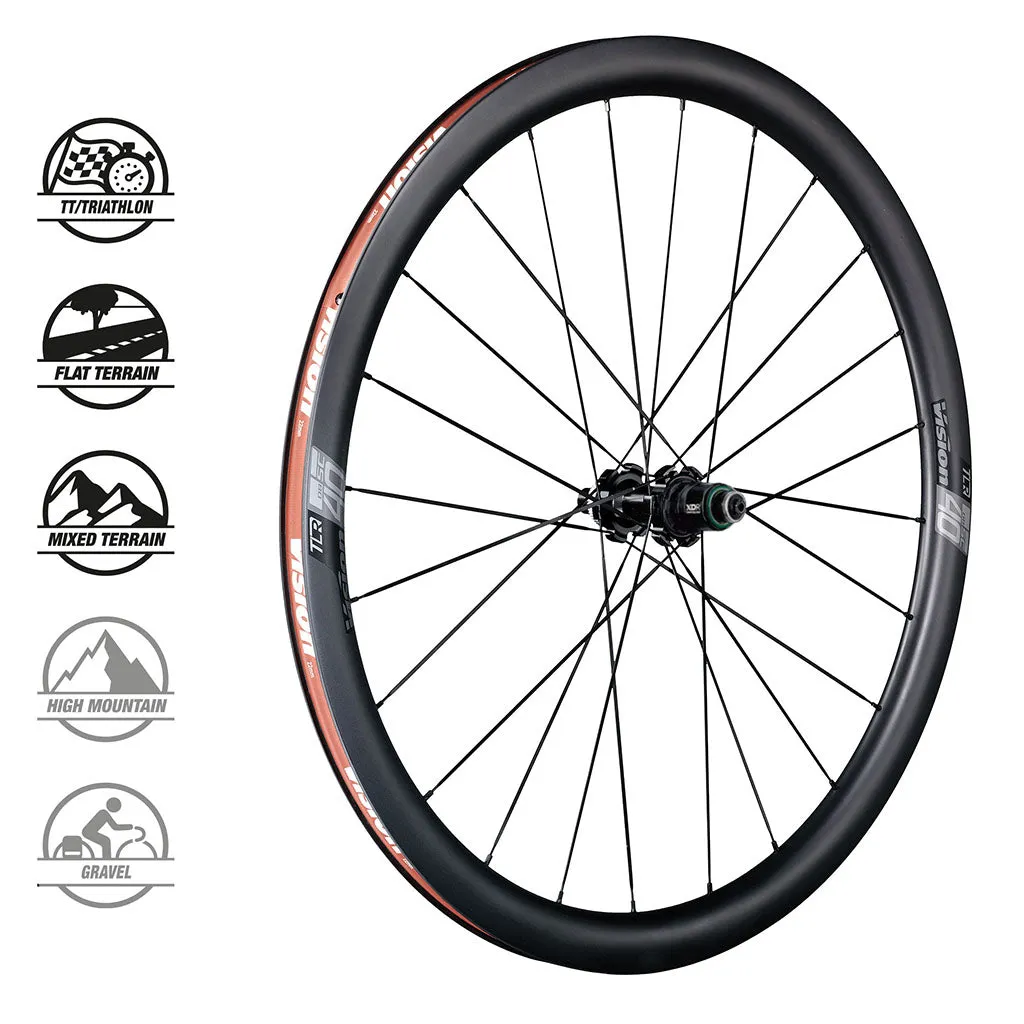Vision SC Carbon Wheelset 40mm - Disc Brake