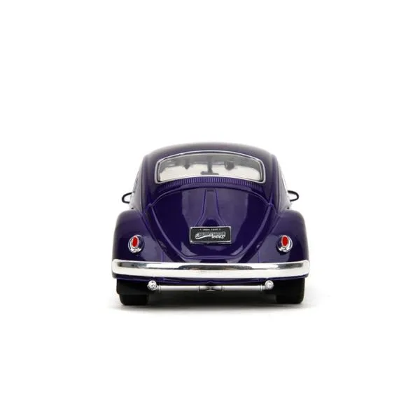 Wednesday (TV) - VW Beetle (with Wednesday) 1:24 Scale Diecast Vehicle