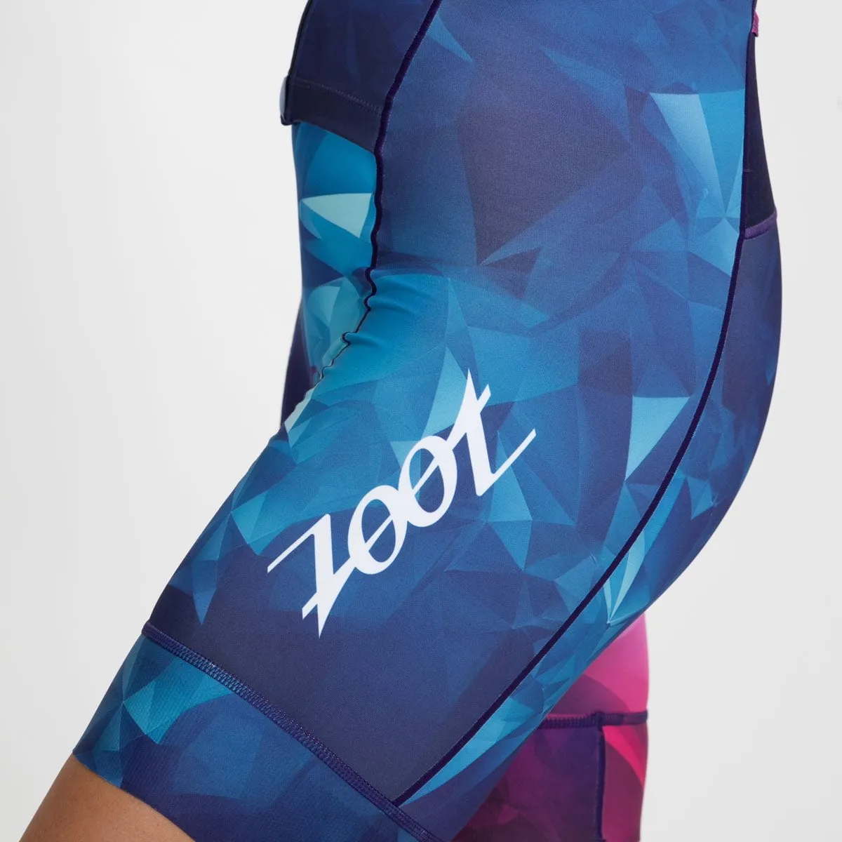 Women's Ltd Tri Aero Fz Racesuit - Crystal