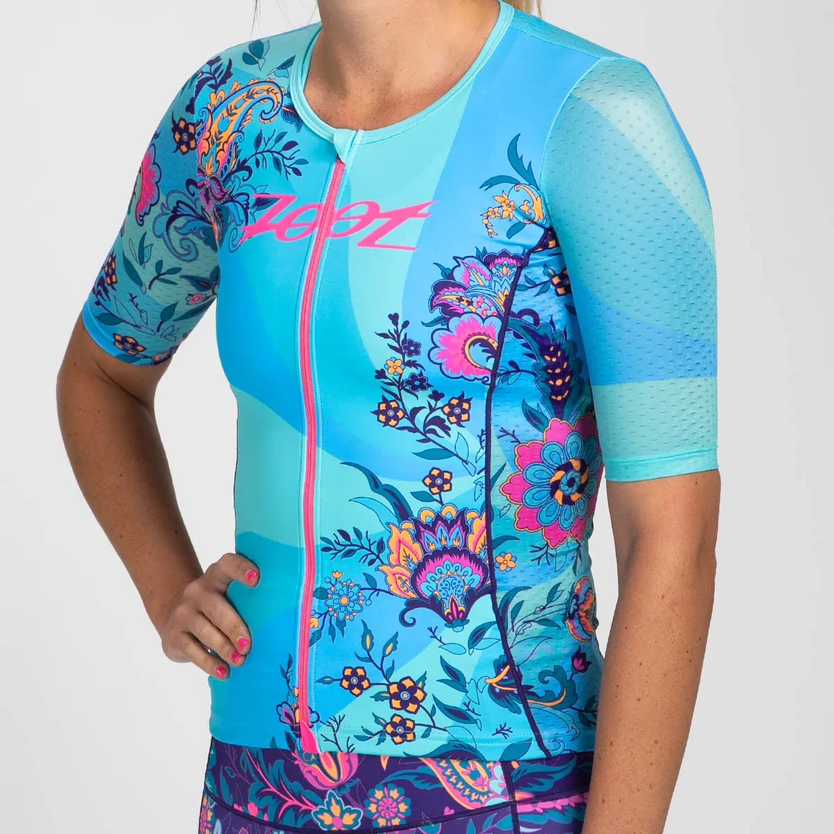 Womens LTD Triathlon Aero Jersey - Utopia