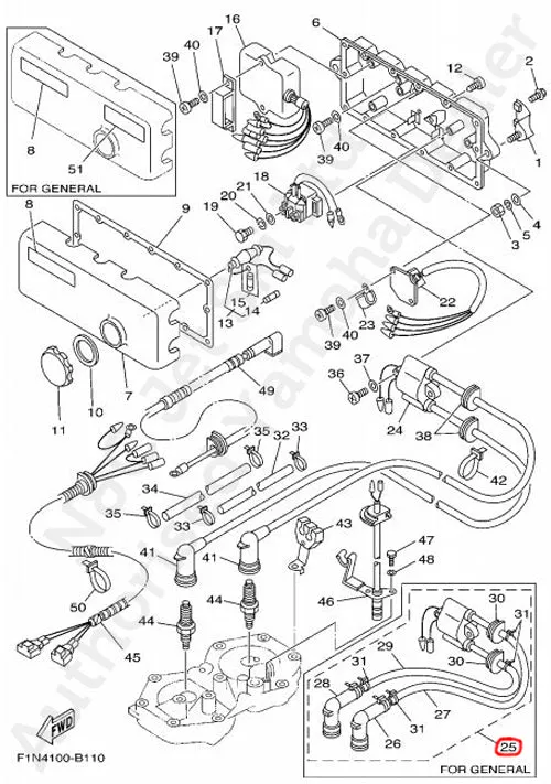 YAMAHA Genuine 700 Ignition Coil