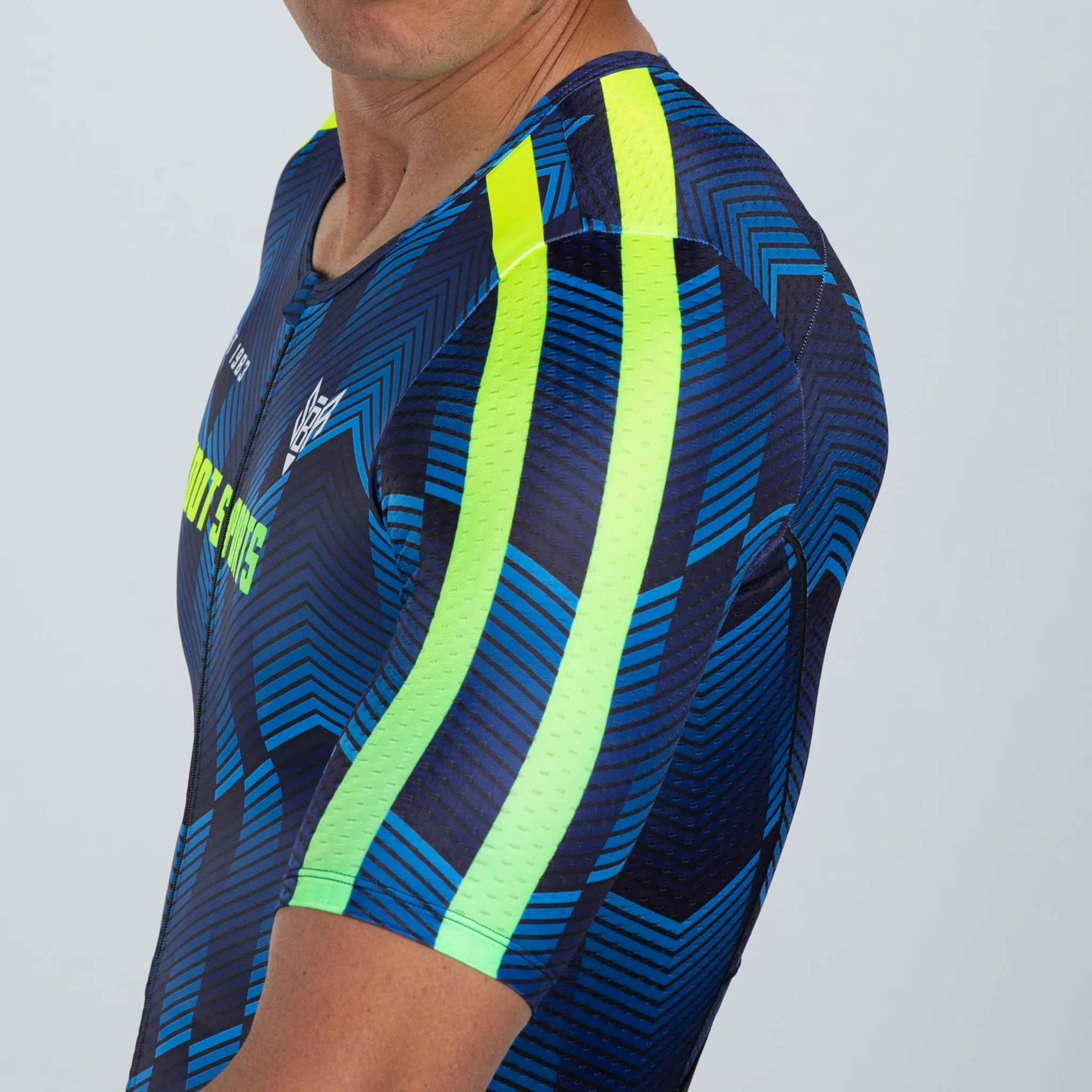 ZOOT Men's Ltd Tri Aero Full Zip Racesuit - Speedway